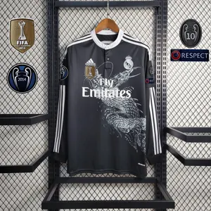 14-15 Real Madrid third away long sleeve