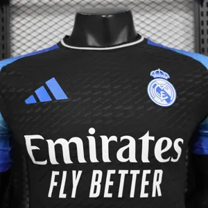 24-25 Real Madrid Black and Blue Special Edition Player Version Shirt Sport AAAAJersey Yupoo 5