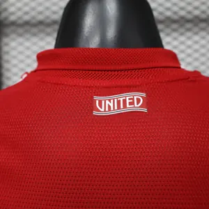 26-27 Manchester United Home Kit Mens Player Version Long Sleeve Shirt AAAAJersey Supply Yupoo 9 3