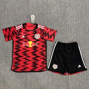 24-25 New York Red Bull Home Kid Kits Children Sets Jersey Supplier Yupoo