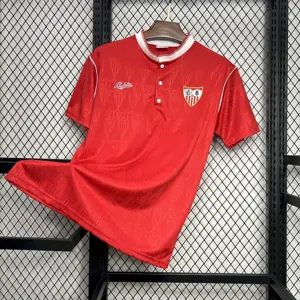 91-92 Sevilla FC Away Retro Kit Vintage Shirt AAAAJersey Supplier Yupoo