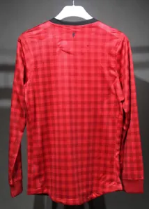 12-13 Manchester United Home Retro Kit Vintage Player Version Long Shirt AAAAJersey Dropship Yu 2