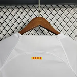 23-24 Barcelona white away Long Sleeve 6