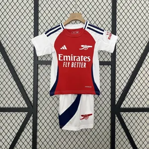 24-25 Arsenal Home Kid Kits Youth Apparels AAAAJersey Supplier Yupoo