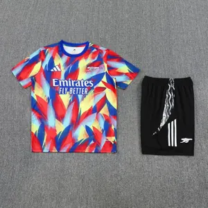 25-26 Arsenal Pre-Match Training Kits Football Tracksuits 2