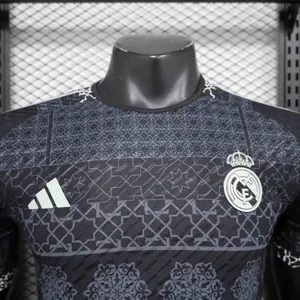 24-25 Real Madrid Special Edition Black Kit Player Version Shirt Best Wholesale Yupoo 7