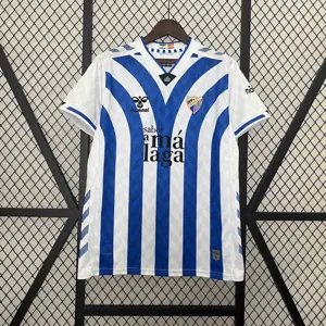 24-25 Malaga FC 120 Aniversary Edition Kit Football Apparel AAAAJerseys Dropshipping Yupoo