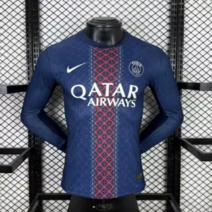 25-26 PSG Home Long Sleeve Kit Player Version Shirt AAAAJersey Wholesale Yupoo