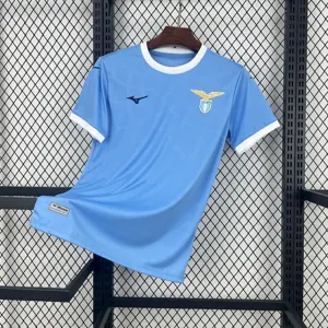 25-26 Lazio Home Kit Blue Soccer T-Shirt AAAAJersey Dropshiping Yupoo