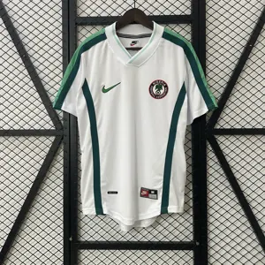 1998 Nigeria Away Retro Kit Vintage Shirt AAAAJersey Dropship Yupoo