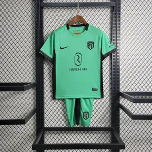 23-24 Kids Atletico Madrid Third Kits Size 16-28