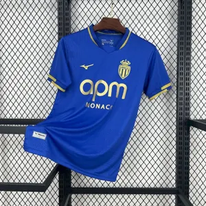 25-26 Monaco Away Kit Blue Shirt Football Apparels ete Sino AAAAJersey Supplier Yupoo