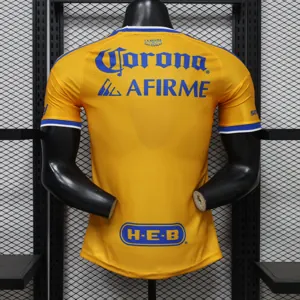 26-27 Tigres Mens Home Kit Player Version Football T-Shirt AAAAJersey Supply Yupoo 9 5