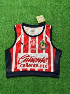 25-26 Chivas Home Women's Summer Player Version Kit Lady Vest Apparels AAAAJersey Supply Yupoo