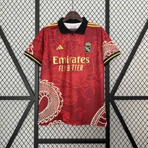 24-25 Real Madrid Red Dragon Special Edition Shirt Soccer AAAAJersey Yupoo
