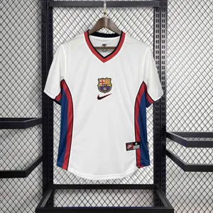 98-99 Barcelona Away Retro Kit Best Wholesale Yupoo