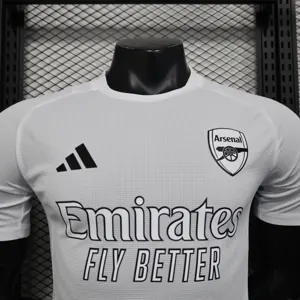 25-26 Arsenal White Training Kit Player Version Shirt AAAAJersey Supply Yupoo 7