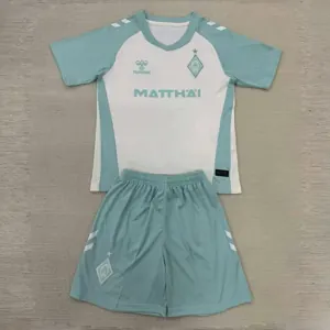 24-25 Werder Bremen Away Kid Kits Youth Apparels Soccer AAAAJersey Yupoo
