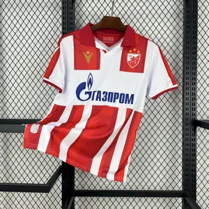 25-26 Red Star Belgrade Home Shirt Football Apparels AAAAJersey Supply Yupoo