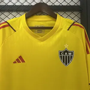 24-25 Atlético Mineiro Goalkeeper Yellow Kit Soccer T-Shirt AAAAJersey Dropship Yupoo 5