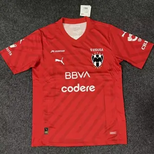 23-24 Rayados Monterrey Goalkeeper Red Kit Soccer Jerseys Yupoo