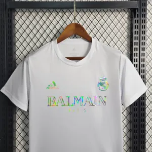 23-24 Real Madrid Special Editon Kit White Bling Shirt Cheap Soccer Jerseys 3