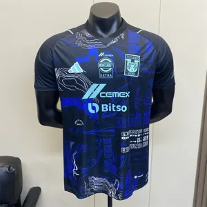 23-24 Tigres UANL Black Special Edition Navy Player Version Shirt Soccer Jerseys Yupoo