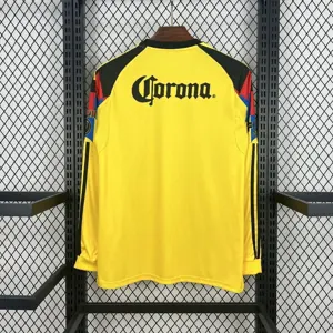 25-26 America Home Kit Soccer Long Sleeve T-Shirt AAAAJersey Dropship Yupoo 3