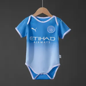 26-27 Manchester City Home Kit Baby Onesie Jersey Yupoo 2