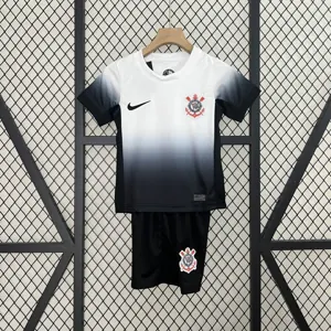 24-25 Corinthians Home Kid Kits Youth Apparels AAAAJersey Supplier Yupoo