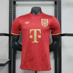 25-26 Bayern Munich 125th Anniversary Commemoration Red Player Version Shirt AAAAJersey Yupoo