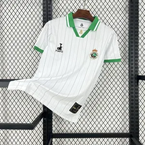 24-25 Racing de Santander White Special Edition Shirt Football Uniform AAAAJersey Dropship Yupo