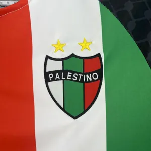 25-26 Palestino Home Shirt Football Uniform AAAAJersey Yupoo 1