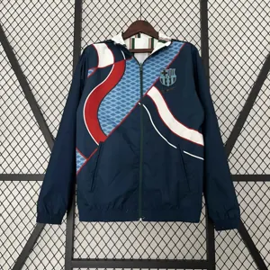 23-24 Barcelona Reversible Windbreaker Double-Sides Jacket Soccer Jerseys For Sale 1