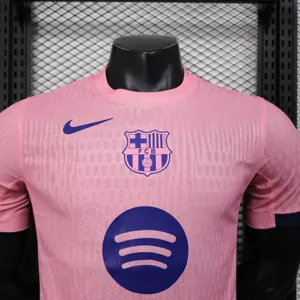 25-26 Barcelona Pink Kit Player Version Shirt AAAAJersey Supply Yupoo 2