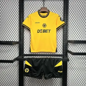 24-25 Wolves Home Kid Kits Youth Apparels Football AAAAJersey Yupoo