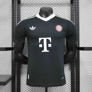 24-25 Bayern Munich Black GoalKeeper Kit Player Version Shirt Soccer AAAAJersey Yupoo