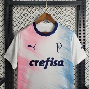 23-24 Palmeiras Special Edition White&Pink S-4XL Cheap Soccer Jerseys 5