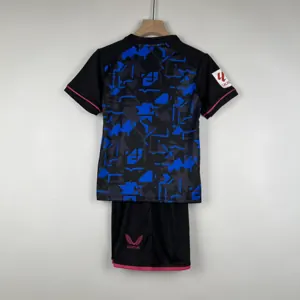 23-24 kids Sevilla third away size 16-28 football t-shirt 9