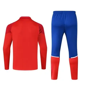 23-24 Chivas Guadalajara Training Suite Red Long Sleeve Kits Cheap Jerseys Yupoo 3