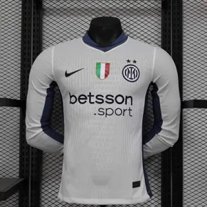 24-25 Inter Milan Away Kit Long Sleeve Player Version Shirt AAAAJersey Supplier Yupoo