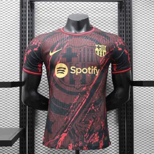 24-25 Barcelona Red Special Edition Player Version Shirt Soccer AAAAJersey Yupoo