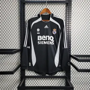 06-07 Real Madrid third away Long Sleeve