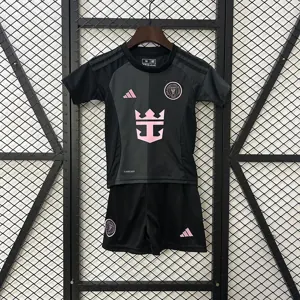 25-26 Inter Miami Away Kid Kits Youth Apparels AAAAJersey Dropship Yupoo