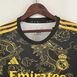 23-24 Real Madrid Special Edition Kit Golden Dragon Shirt Football Jerseys Yupoo 7