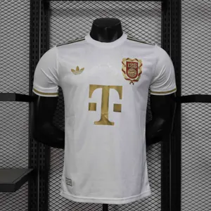 24-25 Bayern Munich 125th Anniversary White Special Edition Player Version AAAAJersey Dropship