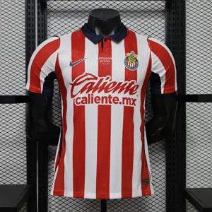 26-27 Chivas Mens Home Kit Football Player Version T-Shirt AAAAJersey Supply Yupoo 9