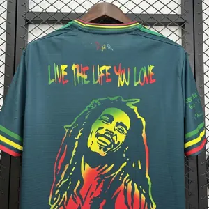 25-26 Ajax x Bob Marley Special Edition Green Shirt Football Uniform AAAAJersey Supply Yupoo 2