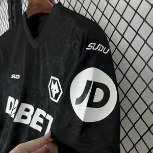 25-26 Wolves Goalkeeper Kit Black Shirt Football Apparels AAAAJersey Supply Yupoo 4