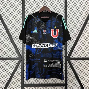 24-25 University of Chile Goalkeeper Black Kit Football Uniform AAAAJerseys Dropshipping Yupoo